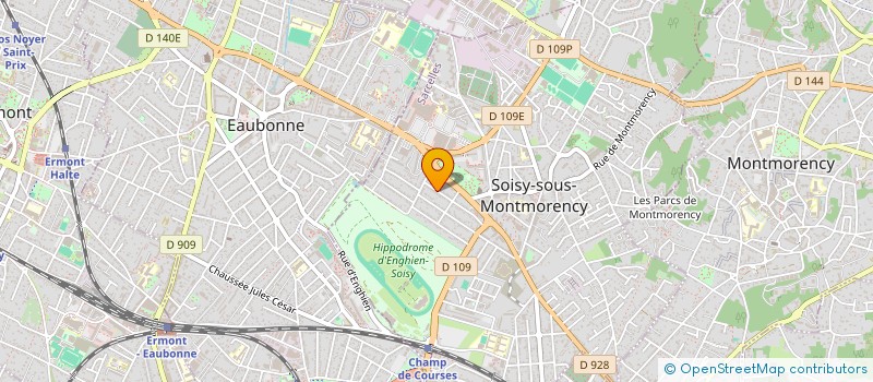 localisation de l'entreprise SODABA à SOISY-SOUS-MONTMORENCY