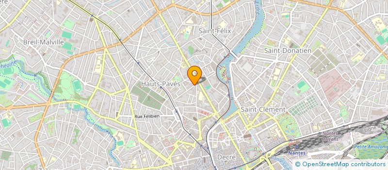 localisation de l'entreprise SODABA à NANTES