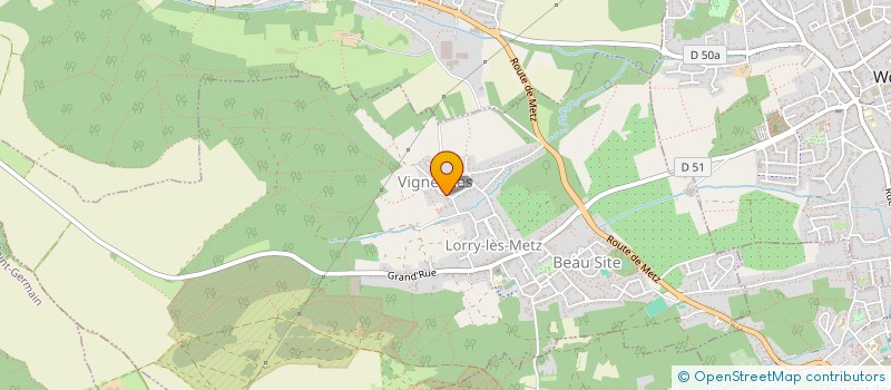 localisation de l'entreprise SODABLAST FRANCE  LORRY-LES-METZ