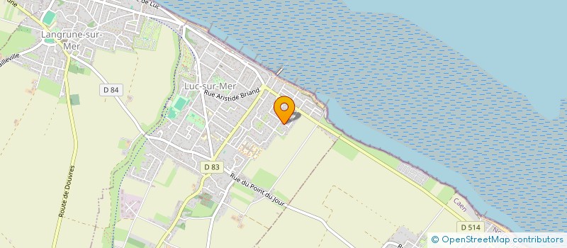 localisation de l'entreprise SODACOCLE  LUC-SUR-MER