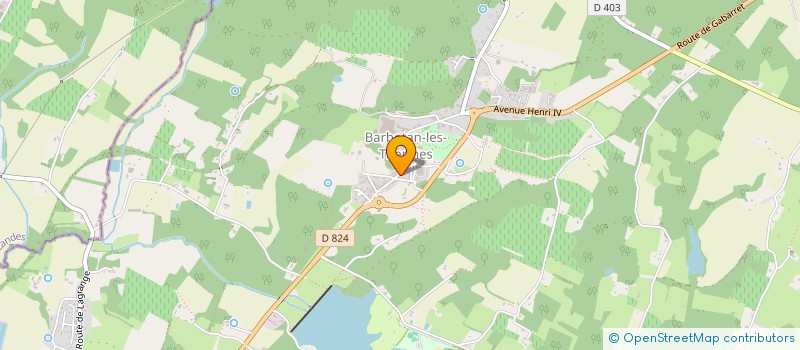 localisation de l'entreprise SODAD  CAZAUBON