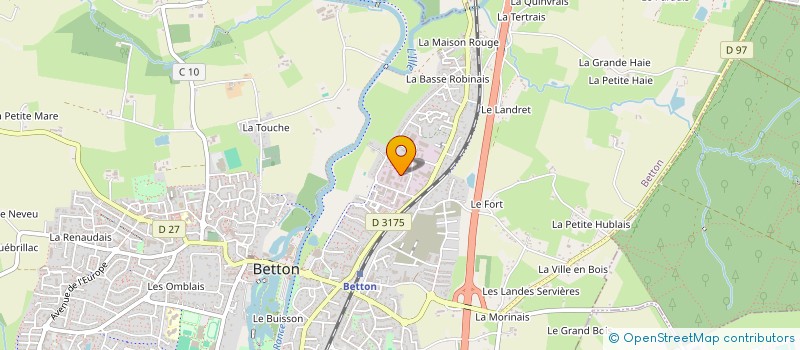 localisation de l'entreprise SODAE BUREAU D'ETUDES à BETTON