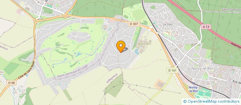 localisation de l'entreprise SODAJAU à NOISY-LE-ROI