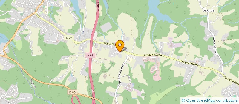 localisation de l'entreprise SODALIPRO  SAINT-MARTIN-DE-SEIGNANX