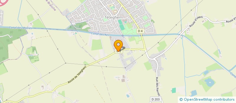 localisation de l'entreprise SODALIS  TETEGHEM-COUDEKERQUE-VILLAGE
