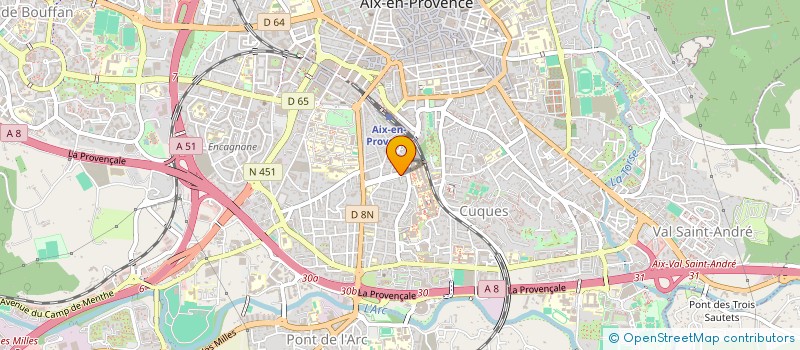 localisation de l'entreprise SODALP DISTR ARTIC LIBRA PAPE à AIX-EN-PROVENCE