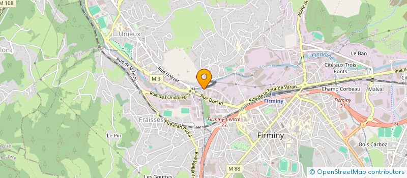 localisation de l'entreprise SODAM IMMO  FIRMINY