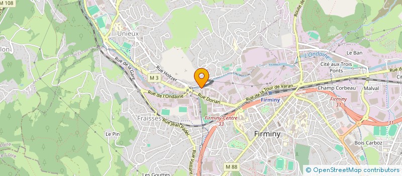 localisation de l'entreprise SODAM INVEST  FIRMINY