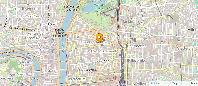 localisation de l'entreprise SODAP  LYON