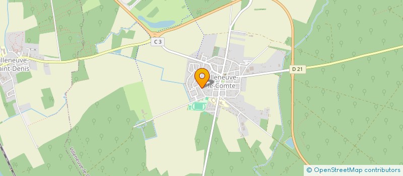 localisation de l'entreprise SODAPE à VILLENEUVE-LE-COMTE