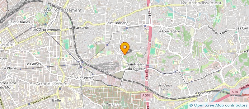 localisation de l'entreprise SODAPI à MARSEILLE