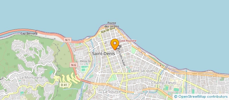 localisation de l'entreprise SODARAY à SAINT-DENIS