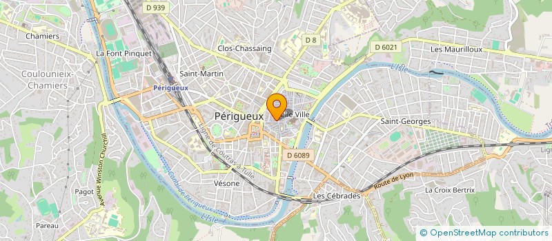 localisation de l'entreprise SODARI  PERIGUEUX