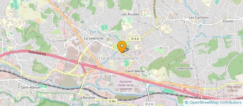 localisation de l'entreprise SODAV à MARSEILLE