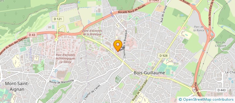 localisation de l'entreprise SODAV FINANCEMENT à BOIS-GUILLAUME