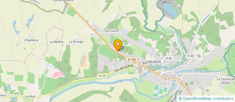 localisation de l'entreprise SODAVI  MAREUIL-SUR-LAY-DISSAIS