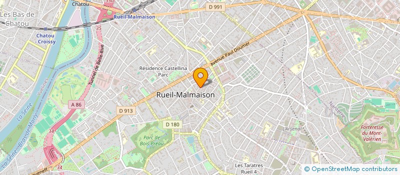 localisation de l'entreprise SODDIT SARL à RUEIL-MALMAISON