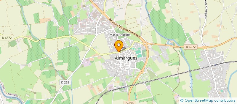 localisation de l'entreprise SODEBA INGENIERIE à AIMARGUES