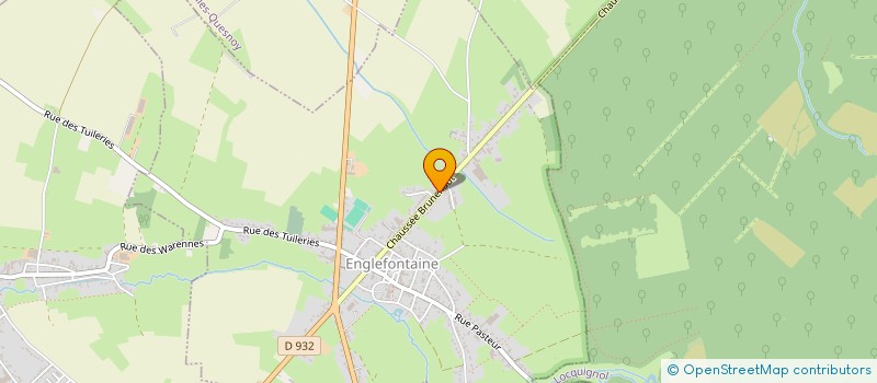 localisation de l'entreprise SODEBAT  ENGLEFONTAINE