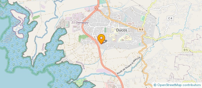 localisation de l'entreprise SODEBAT SOCIETE DE DECORATION ET DE NETTOYAGE DU BATIMENT à DUCOS