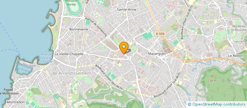 localisation de l'entreprise SODEBON à MARSEILLE