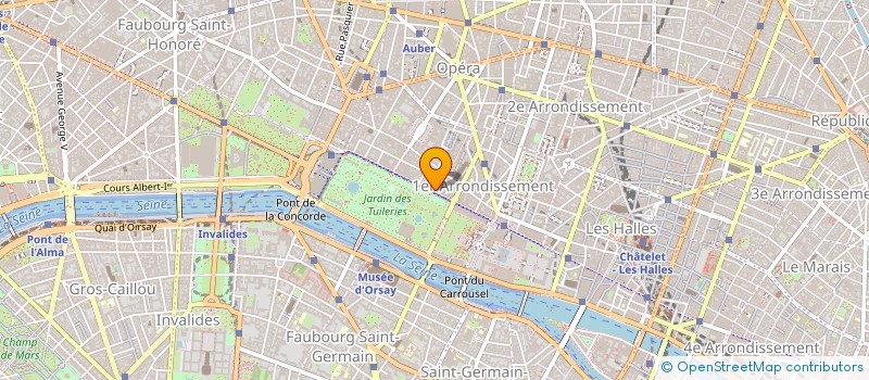 localisation de l'entreprise SODECARTS à PARIS