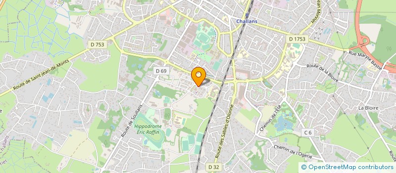 localisation de l'entreprise SODECCA à NANTES