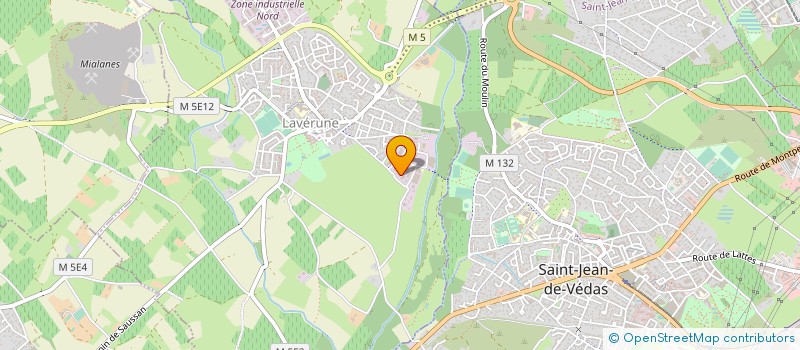 localisation de l'entreprise SODEDIS à LAVERUNE