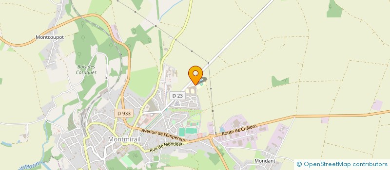 localisation de l'entreprise SODEDO SARL à MONTMIRAIL