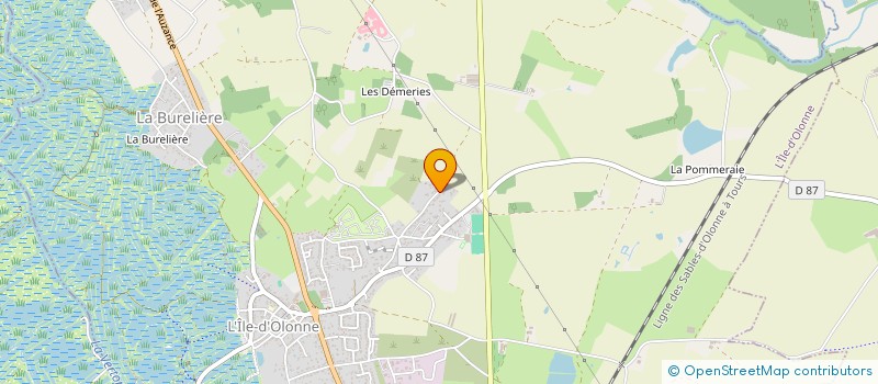 localisation de l'entreprise SODEER VENDEENERGIE  L'ILE-D'OLONNE