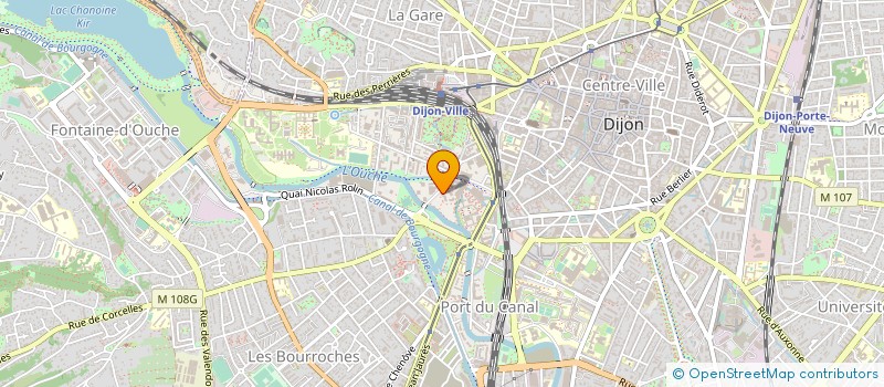 localisation de l'entreprise SODEF SOCIETE DE DEPLOIEMENT DE FIBRE à DIJON