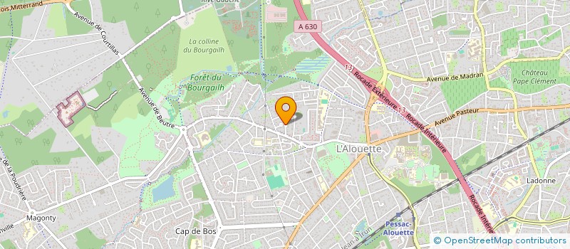 localisation de l'entreprise SODEFA  PESSAC