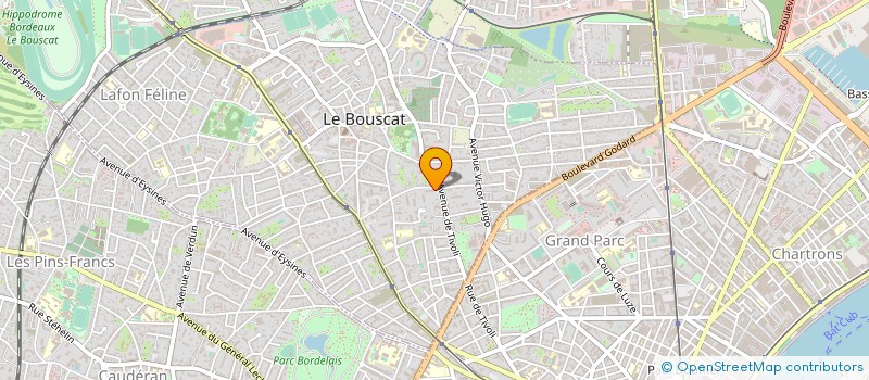 localisation de l'entreprise SODEGEFO  LE BOUSCAT