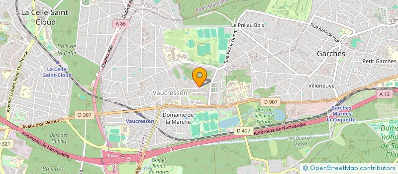 localisation de l'entreprise SODEGIP à VAUCRESSON