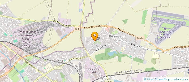 localisation de l'entreprise SODEHYC  BERNES-SUR-OISE