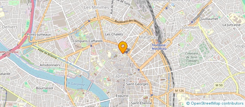 localisation de l'entreprise SODEIC à TOULOUSE