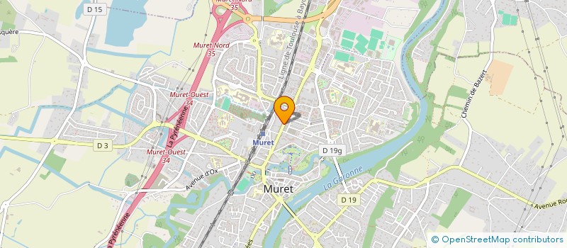 localisation de l'entreprise SODEKOM  MURET