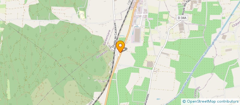 localisation de l'entreprise SODELEC  GRAVESON