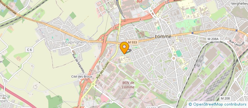 localisation de l'entreprise SODELISA à LILLE