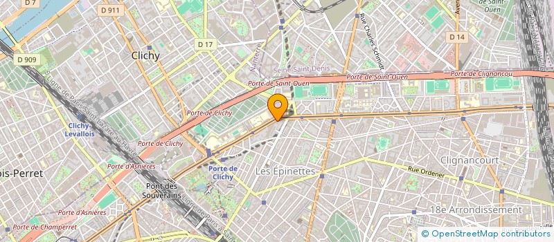 localisation de l'entreprise SODELOG  PARIS