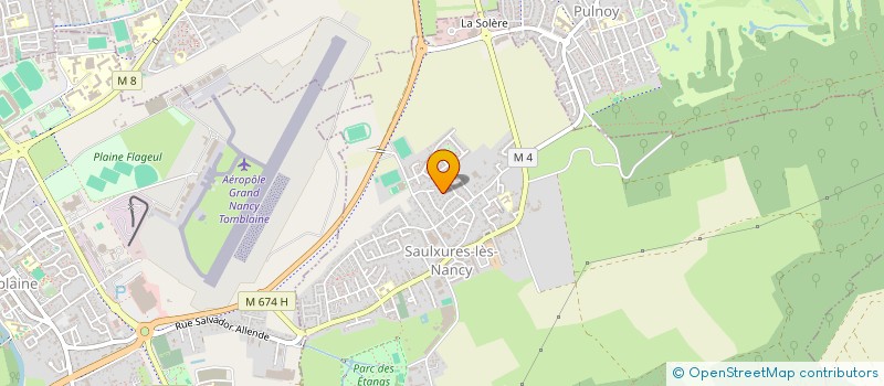 localisation de l'entreprise SODELOR  SAULXURES-LES-NANCY