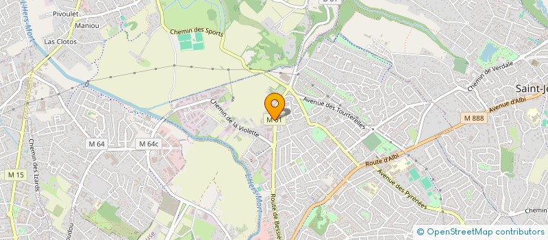 localisation de l'entreprise SODELTO à TOULOUSE