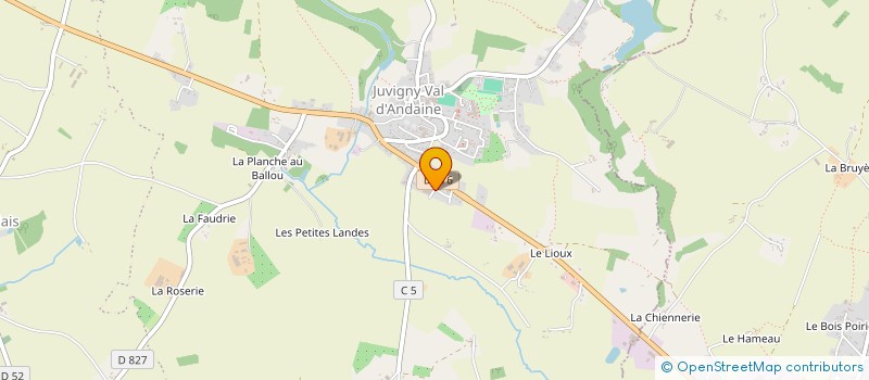 localisation de l'entreprise SODEMAGRI à CEAUCE