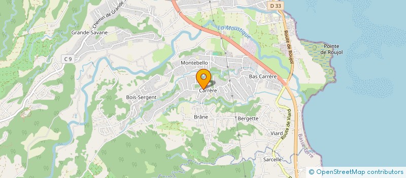 localisation de l'entreprise SODEMIC à PETIT-BOURG