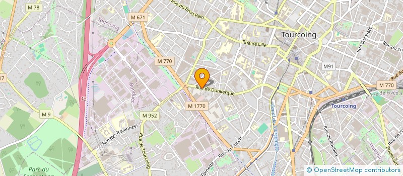 localisation de l'entreprise SODEMO INGENIERIE SARL à TOURCOING