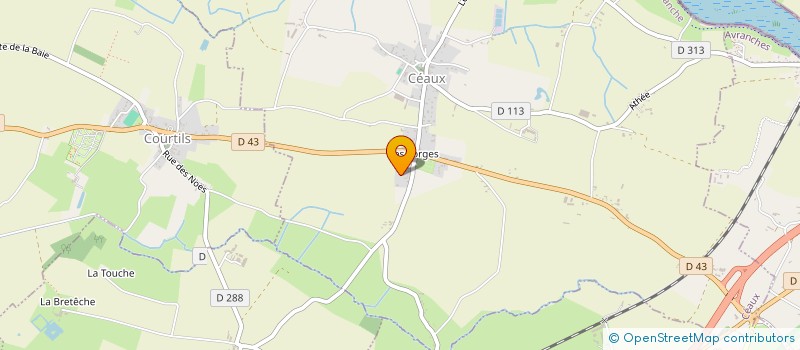 localisation de l'entreprise SODEN  CEAUX