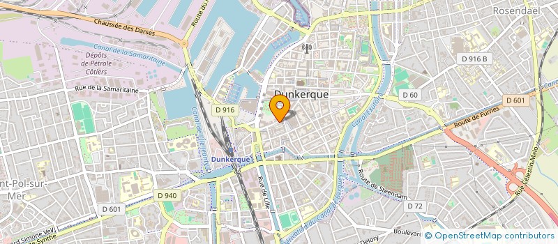 localisation de l'entreprise SODEPA à DUNKERQUE