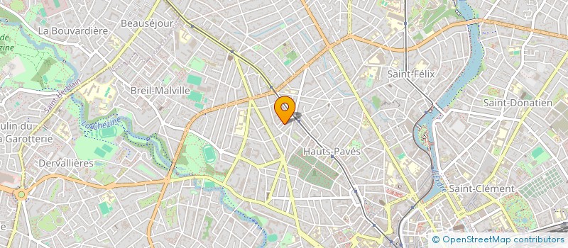 localisation de l'entreprise SODEPAN  NANTES