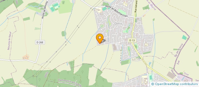 localisation de l'entreprise SODEPO  OTHIS