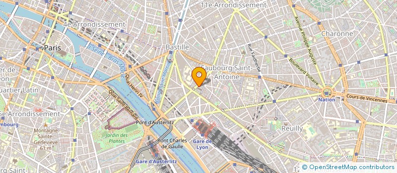 localisation de l'entreprise SODEPRAL  PARIS